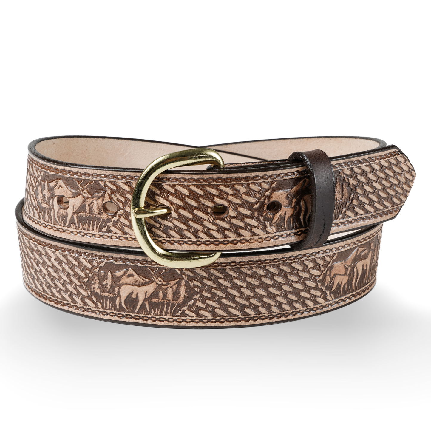 Whitetail - 1.5" Embossed Deer in Meadow