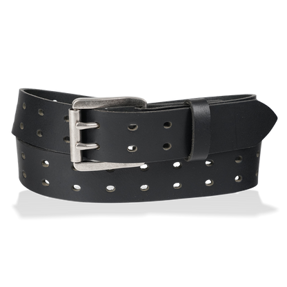 Rebel - 1.5" Retro Double Prong Smooth Work Belt