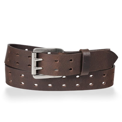 Rebel - 1.5" Retro Double Prong Smooth Work Belt