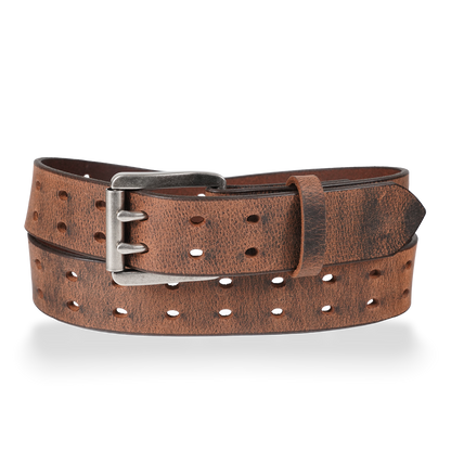 Rebel - 1.5" Retro Double Prong Smooth Work Belt