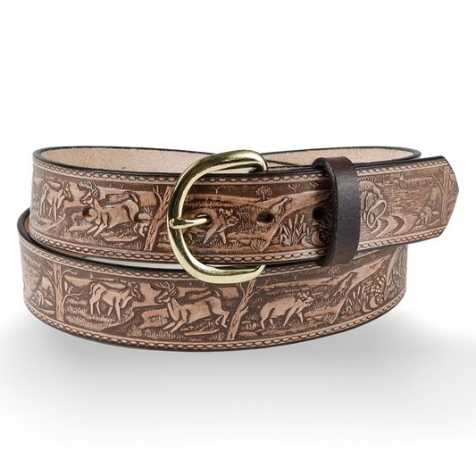Woodland - 1.5" Embossed Deer, Bore, Woodlands