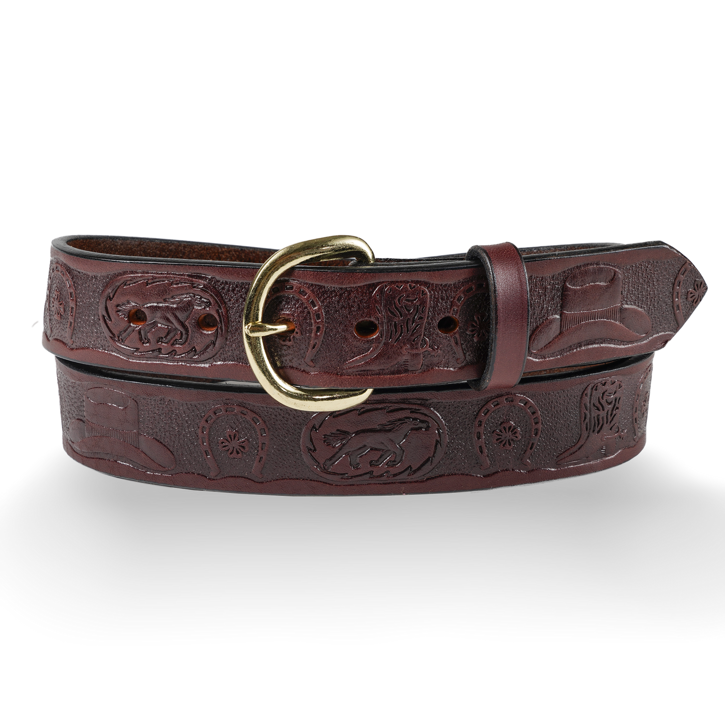 Cowboy - 1.5" Embossed Horseshoe, Boots, Horse