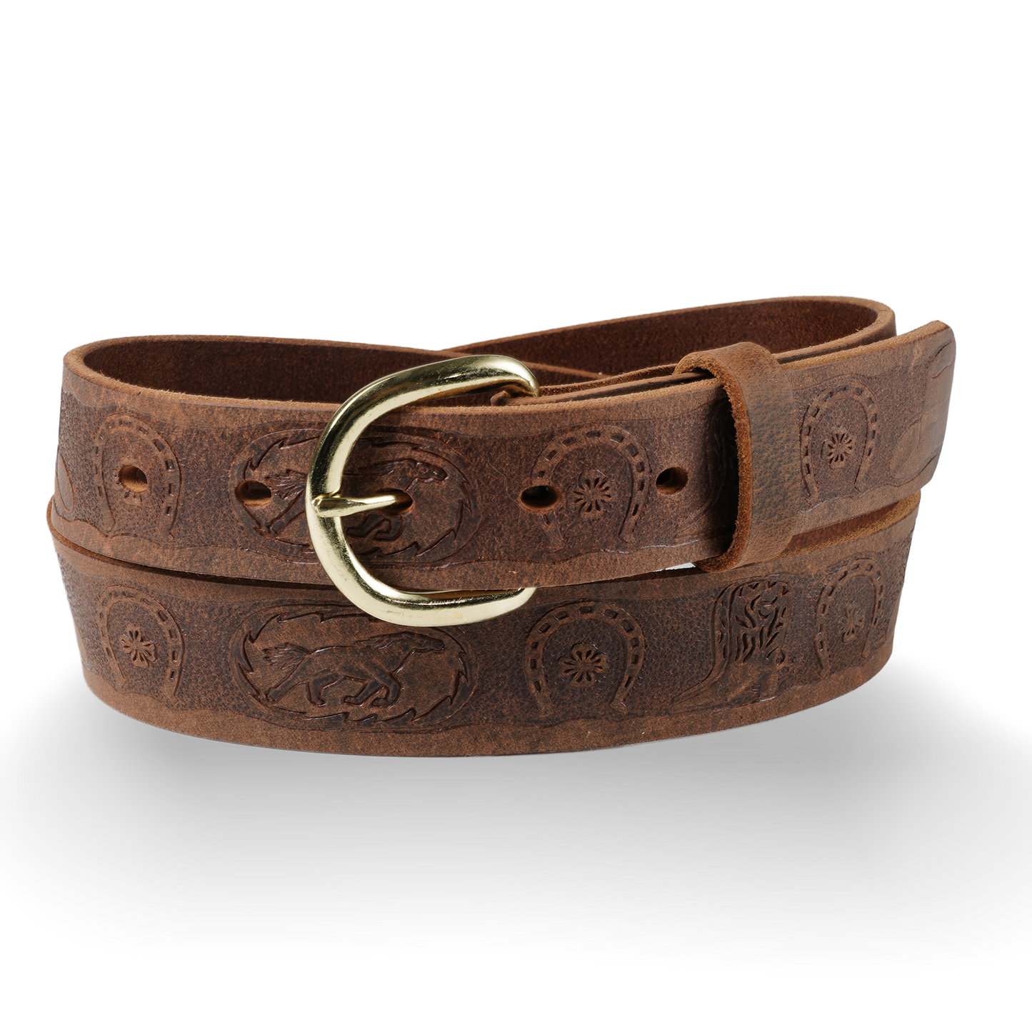 Cowboy - 1.5" Embossed Horseshoe, Boots, Horse